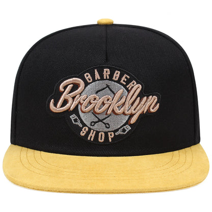 Herrmode Broderad keps med bokstäver Snapback-keps Unisex solskyddskeps Justerbar hiphop-keps Dambaseballkeps Cowboyhatt