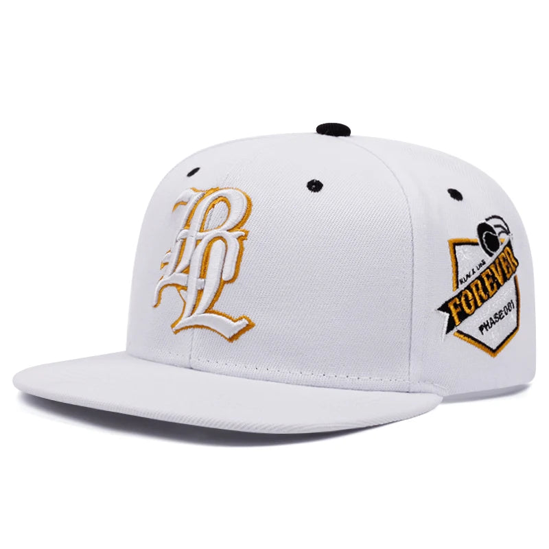 Trendig ny LPL Side FOREVER herrhatt i street- och hiphop-stil, skateboardhatt, damhatt för friluftsliv och solskydd, baseballkeps med platt kant