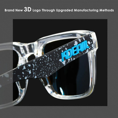 Kdeam High Quality Original Brand Design Polarized Sunglasses for Women Men Fashion Unisex  Trendy Outdoor Eyewear For Couple
