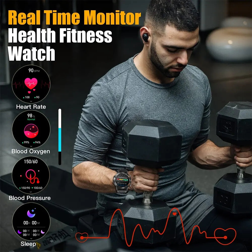 MEVADEN Steel 1.39 inch Men Luxury Smart Watch Bluetooth Call Sport Fitness Tracker Health Monitor Smartwatch for Male MD52