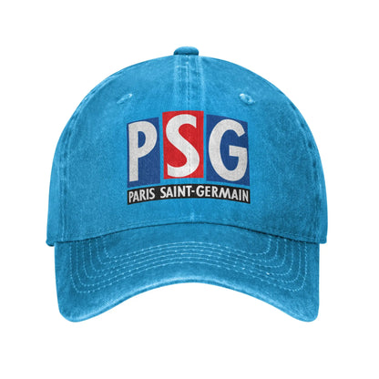 PSG Logo Casual Baseball Cap For Couple Women Summer  Hunting Camping Hip Hop Hats Fashion Breathable Baseball Caps