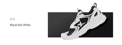 Xtep Casual Shoes For Men Summer Durability Men's Sports Shoes Wear-Resistant Lace Up Non-Slip Outdoor Shoes 876219320026