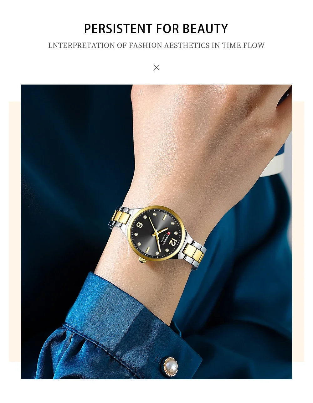 CURREN Luxury Women Bracelet Quartz Watches For Women Magnetic Watch Ladies Sports Dress Wrist Watch Clock Relogio Feminino
